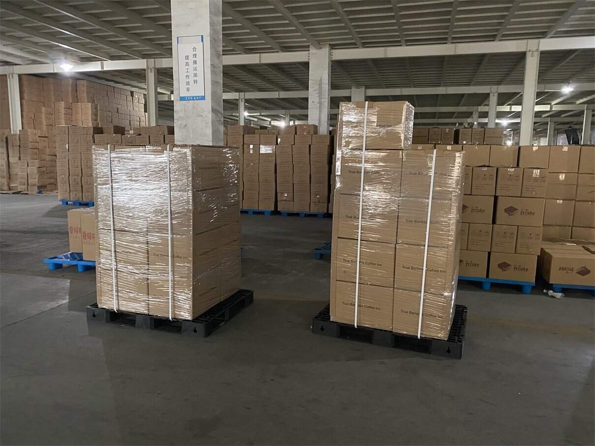 C-TRON truck tins packed and ready for loading