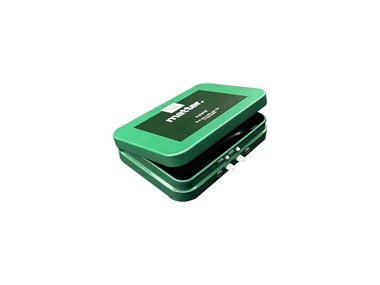 Custom altoid-sized hinged tin boxes manufacturer TD Tins