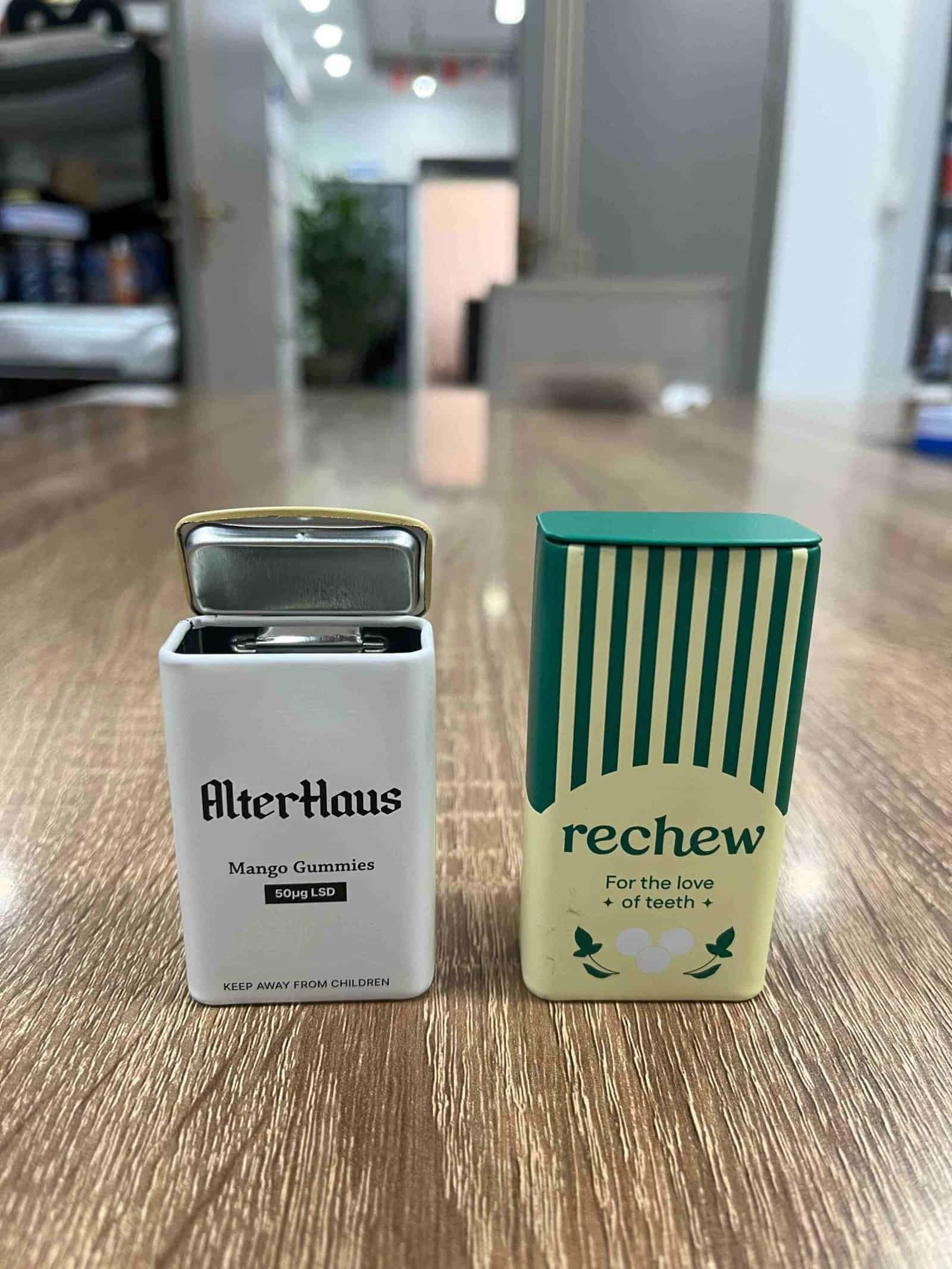 Custom mint tin 40x23x60mm / 1.6×0.9×2.4 inch