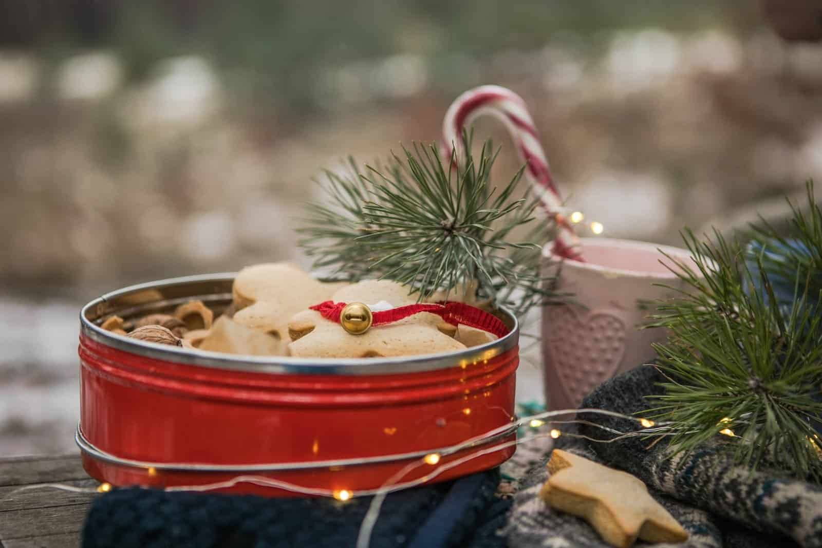 Custom food safe cookie tins by certified food tin manufacturer